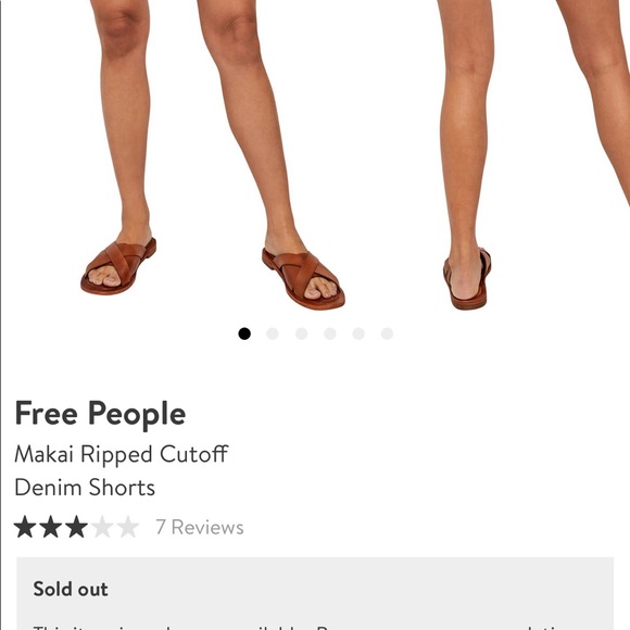 Free People Makai Ripped Short - Picture 15 of 15